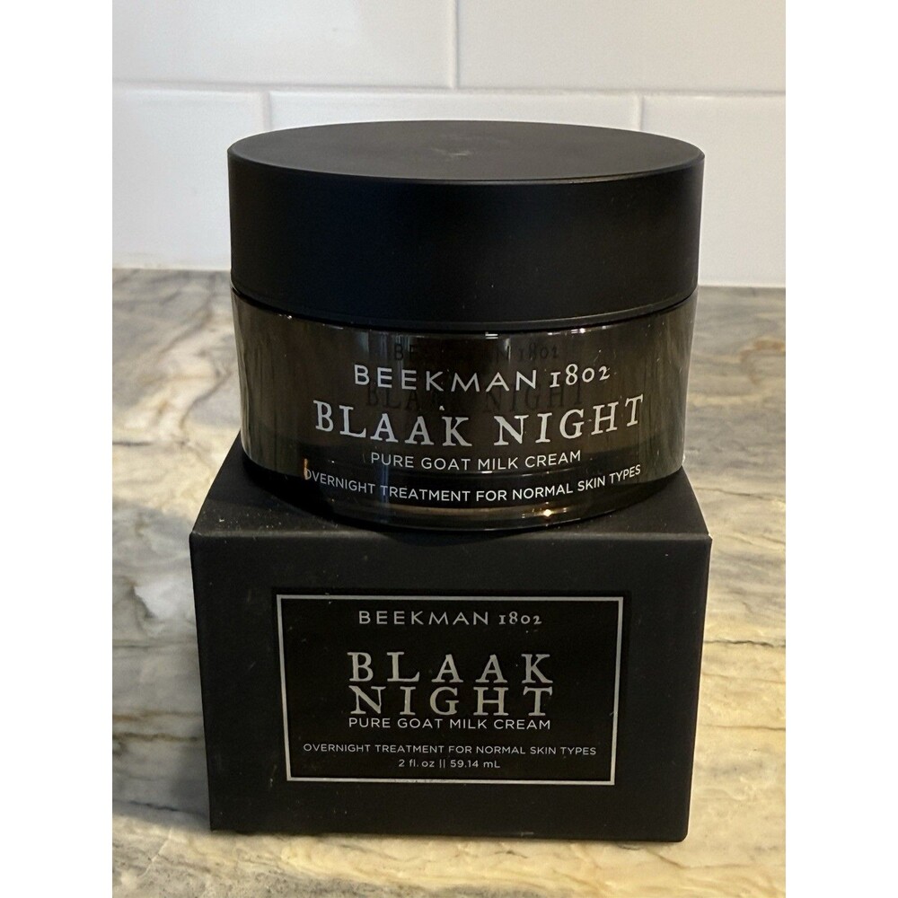 Beekman 1802 Blaak Night Pure Goat Milk Anti-Aging Face Night Cream 2 oz Sealed